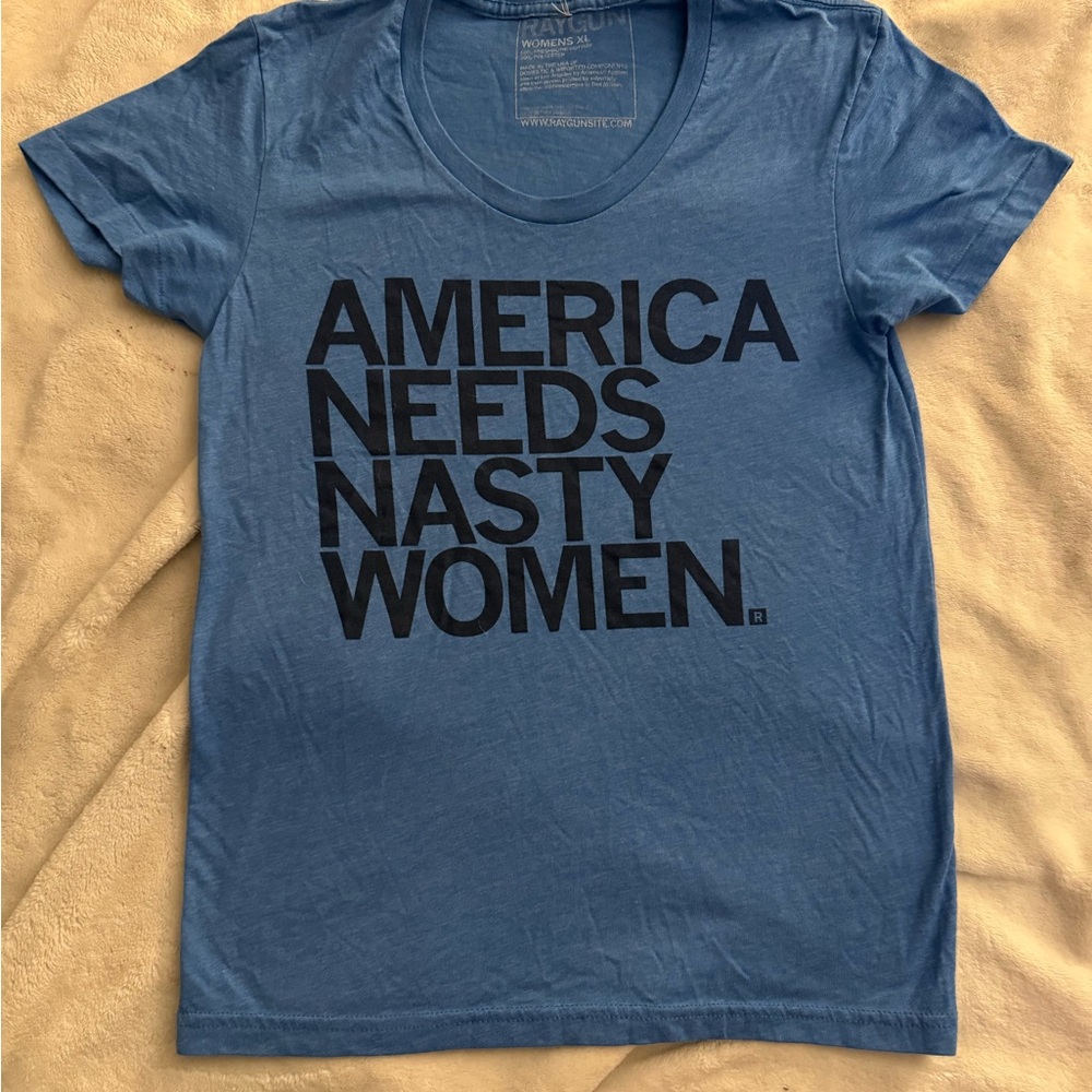 Blue Graphic Women's T-Shirt